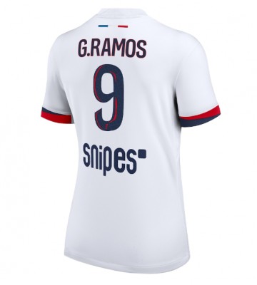 Paris Saint-Germain Goncalo Ramos #9 Bortatröja Dam 2025-26 Kortärmad